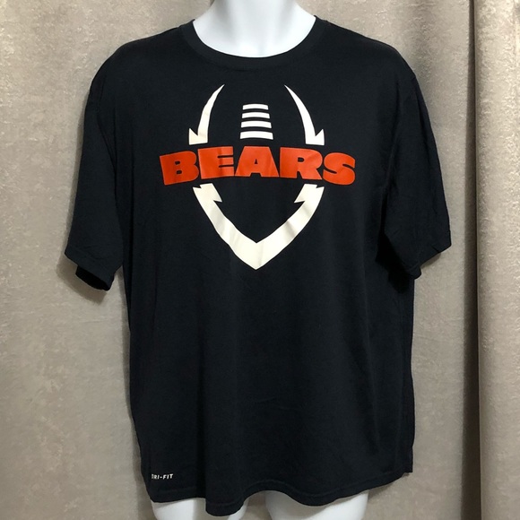 Nike Other - Nike Dri Fit Chicago Bears shirt Sz. XL